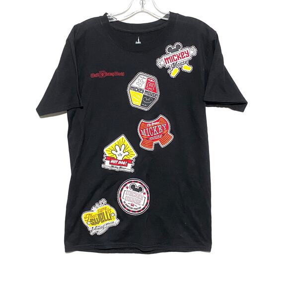Disney Other - Walt Disney World Parks By Hanes Shirt Mickey Mouse Logos Signs Mens Small S
